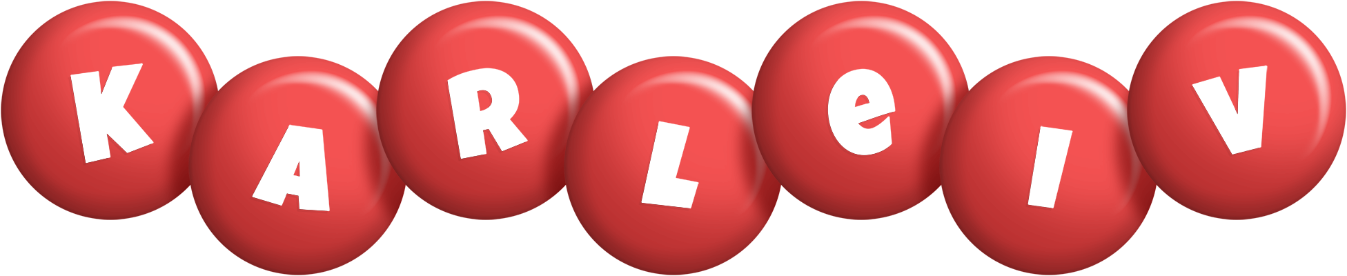 Karleiv candy-red logo