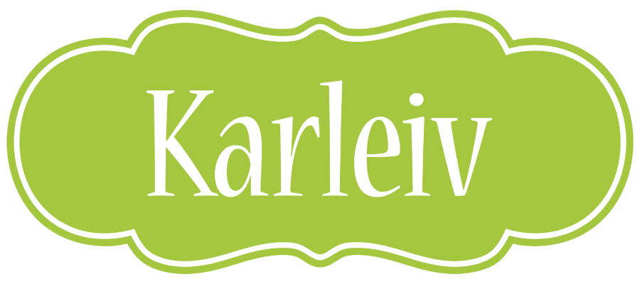 Karleiv family logo