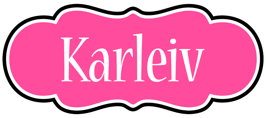 Karleiv invitation logo
