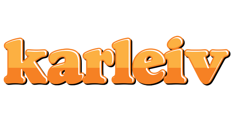 Karleiv orange logo
