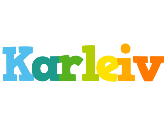 Karleiv rainbows logo