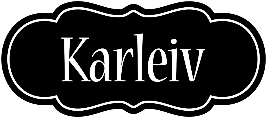 Karleiv welcome logo