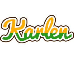 Karlen banana logo