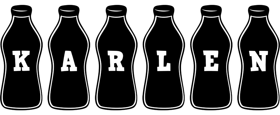 Karlen bottle logo