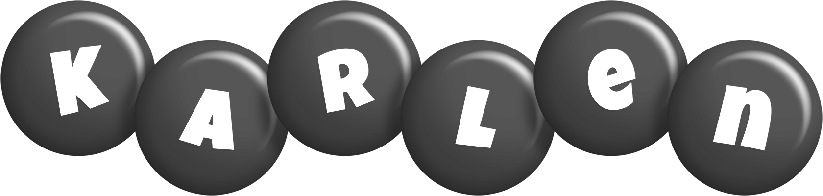 Karlen candy-black logo