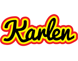 Karlen flaming logo