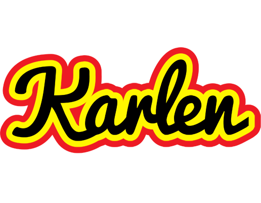 Karlen flaming logo