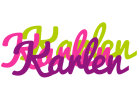 Karlen flowers logo