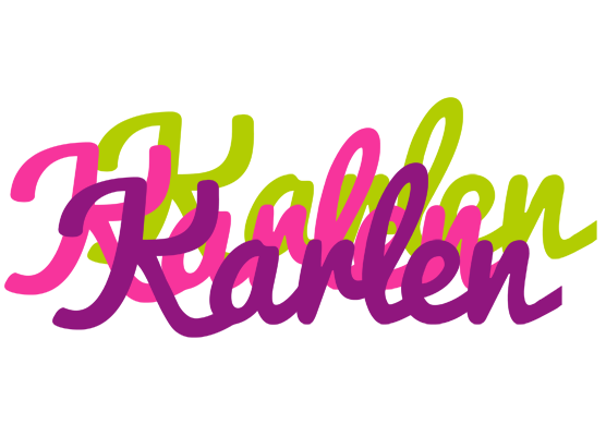 Karlen flowers logo