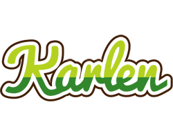 Karlen golfing logo