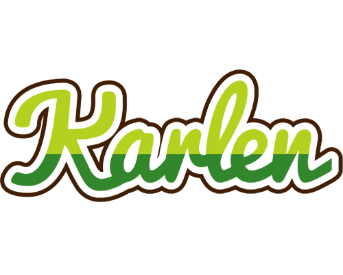 Karlen golfing logo