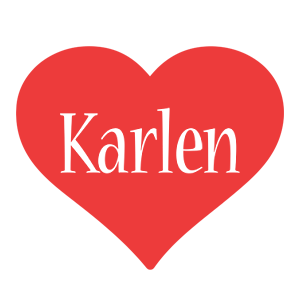 Karlen love logo