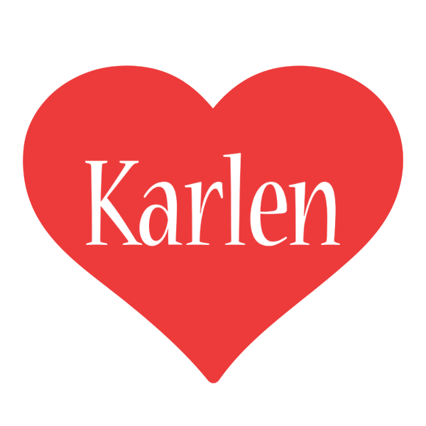 Karlen love logo