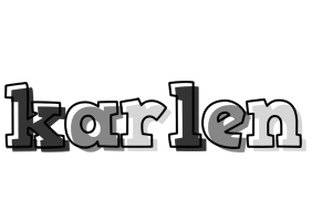 Karlen night logo