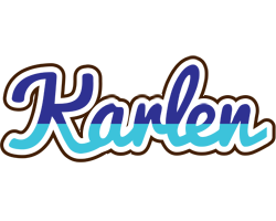 Karlen raining logo