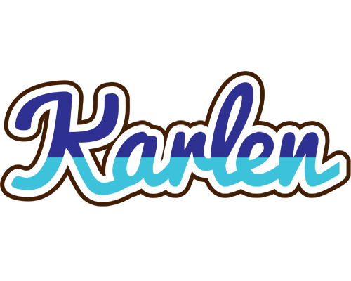 Karlen raining logo