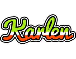 Karlen superfun logo