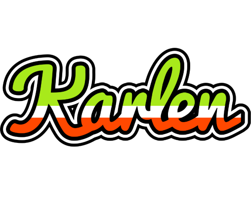 Karlen superfun logo