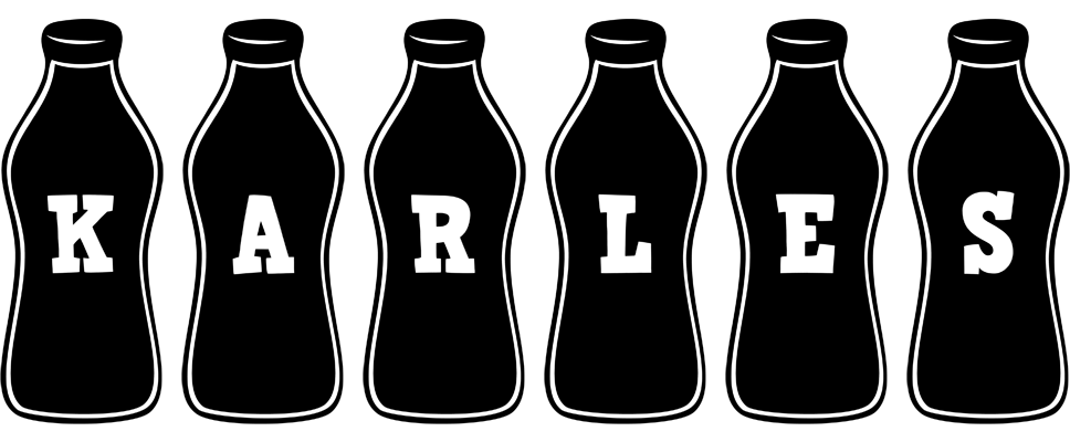 Karles bottle logo