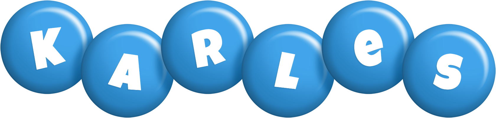 Karles candy-blue logo