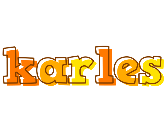 Karles desert logo