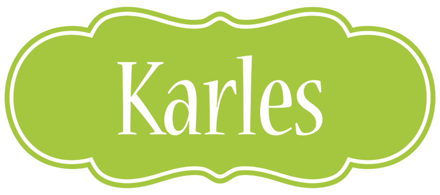 Karles family logo