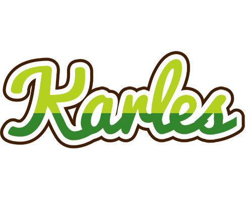 Karles golfing logo