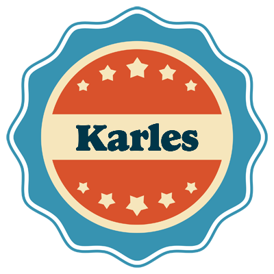 Karles labels logo