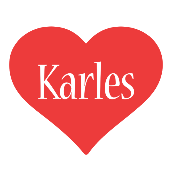 Karles love logo