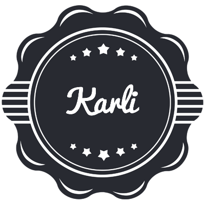 Karli badge logo