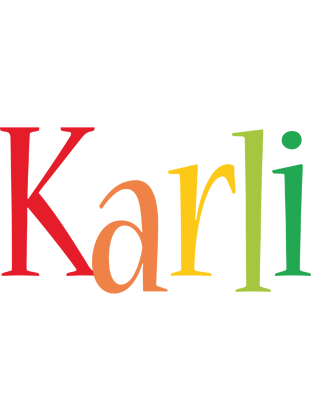Karli birthday logo