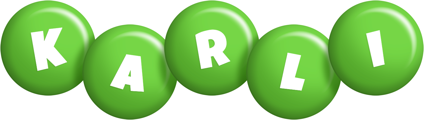 Karli candy-green logo
