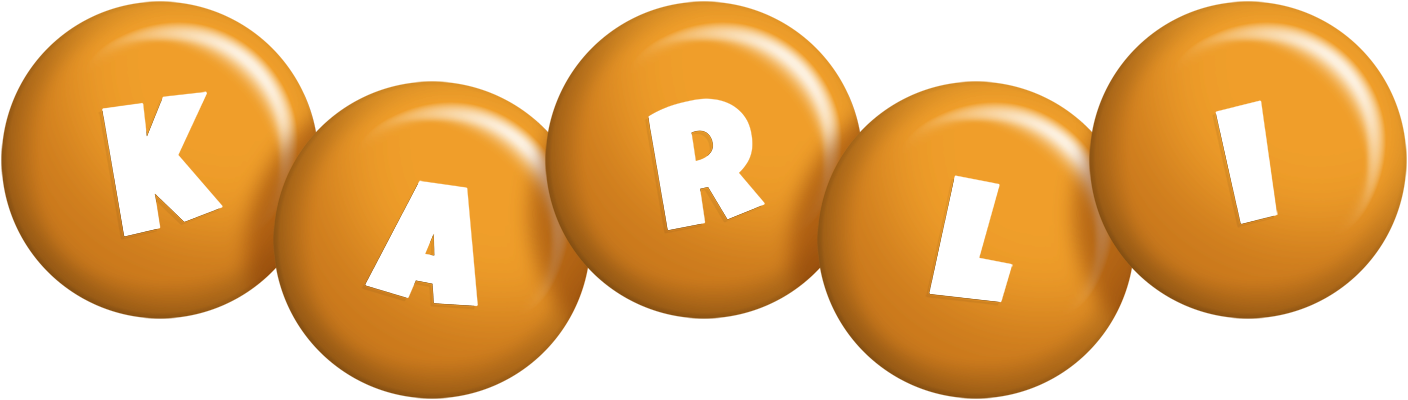 Karli candy-orange logo