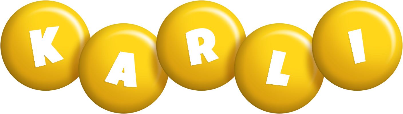 Karli candy-yellow logo