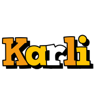 Karli cartoon logo