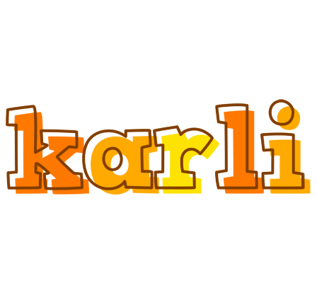 Karli desert logo