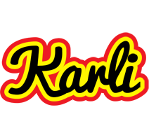 Karli flaming logo