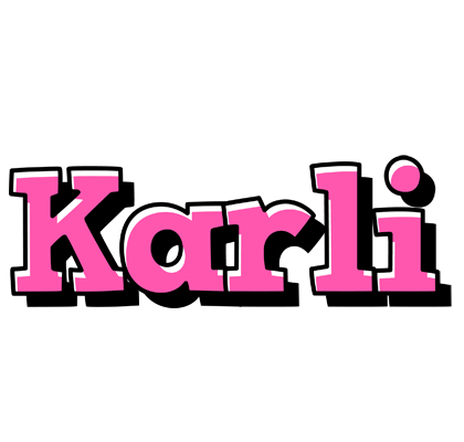 Karli girlish logo