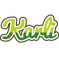 Karli golfing logo