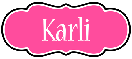 Karli invitation logo