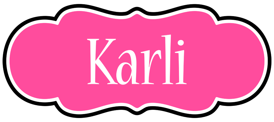 Karli invitation logo