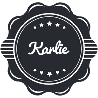 Karlie badge logo