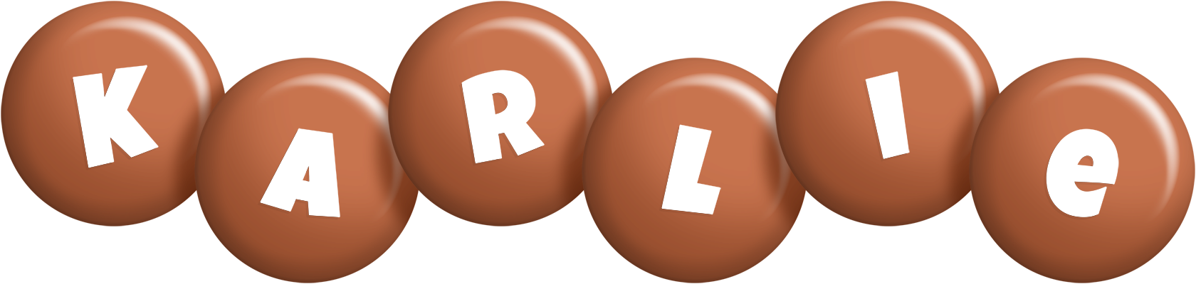 Karlie candy-brown logo