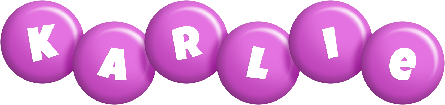 Karlie candy-purple logo