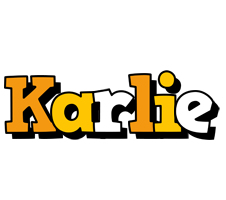 Karlie cartoon logo