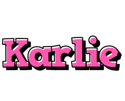 Karlie girlish logo