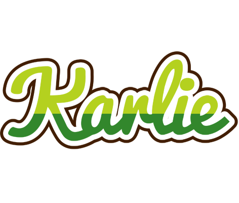 Karlie golfing logo