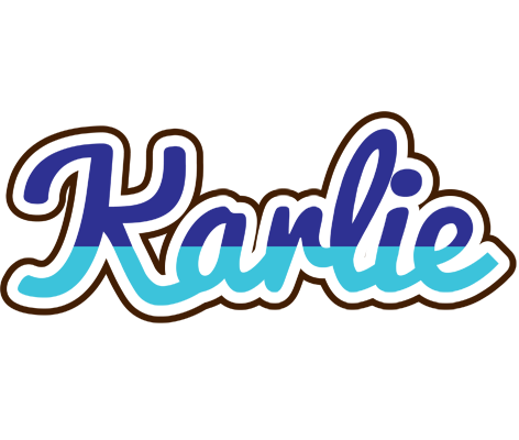 Karlie raining logo