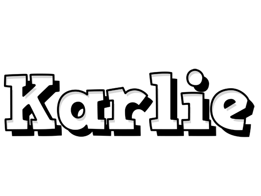 Karlie snowing logo