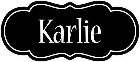 Karlie welcome logo